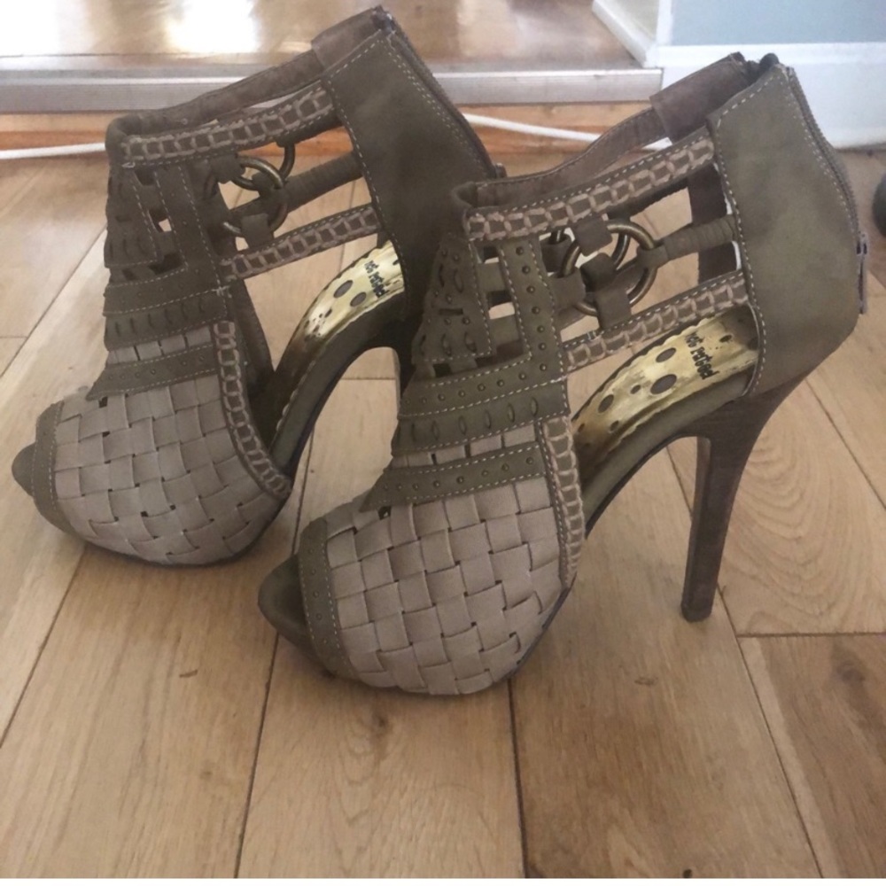 COPY- Army Green Not Rated Heels